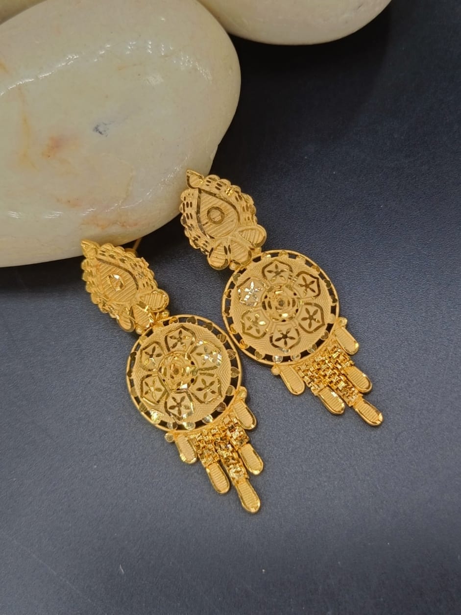 Deepaish 1 Gm Gold Plated Chain Set
