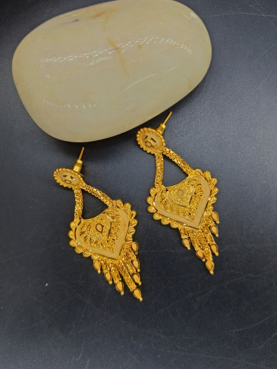 Ambika 1 Gram Gold Plated Designer Necklace Set