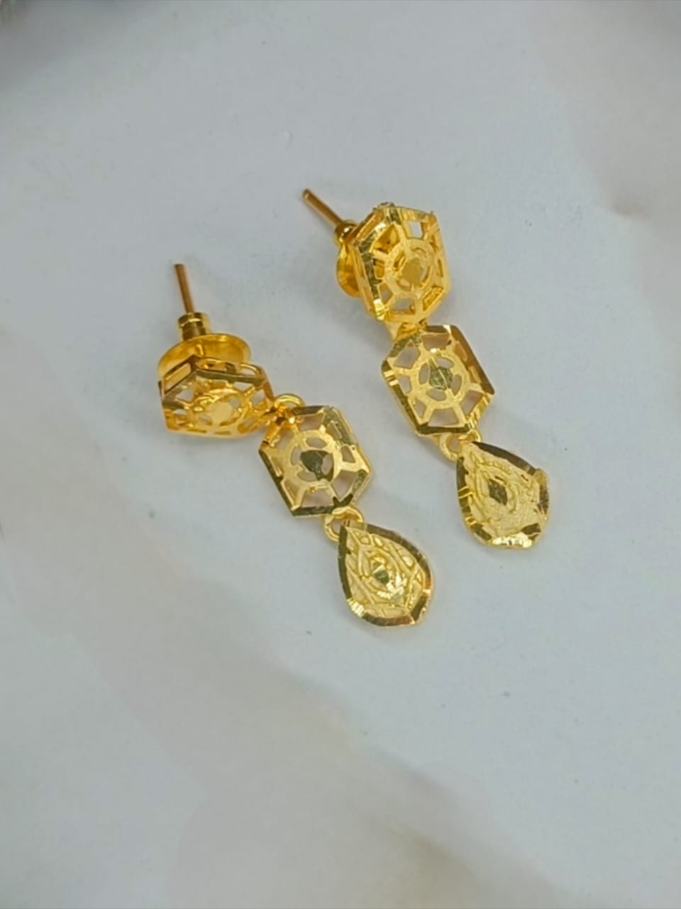 Pooja 1 Gram Gold Plated Designer Turkish Necklace Set