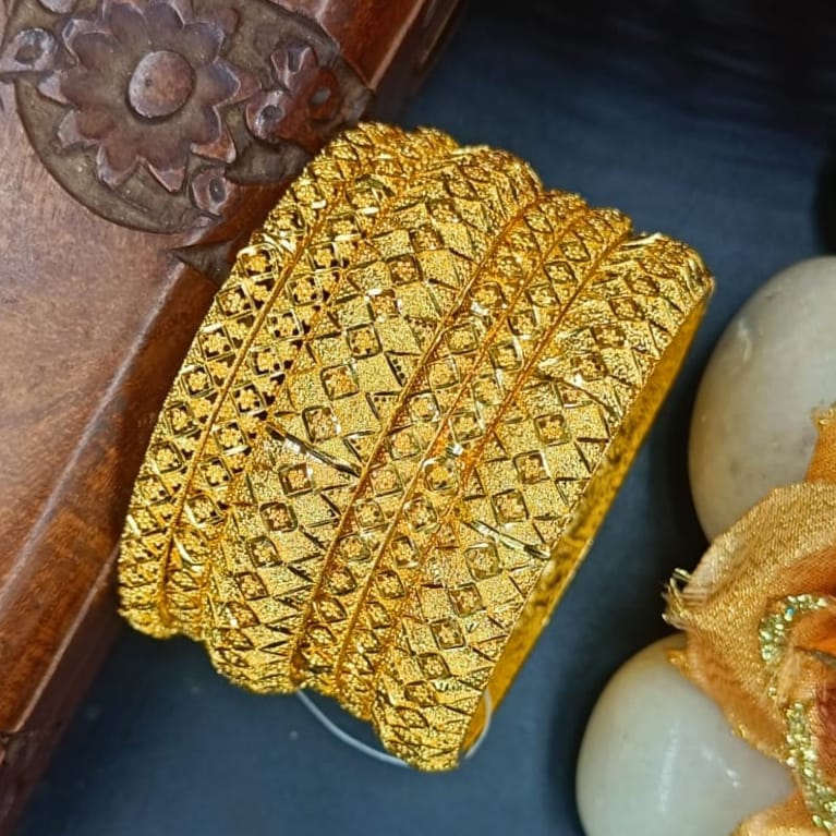 Riddhi One Gram Gold 6 pis Bangles Set