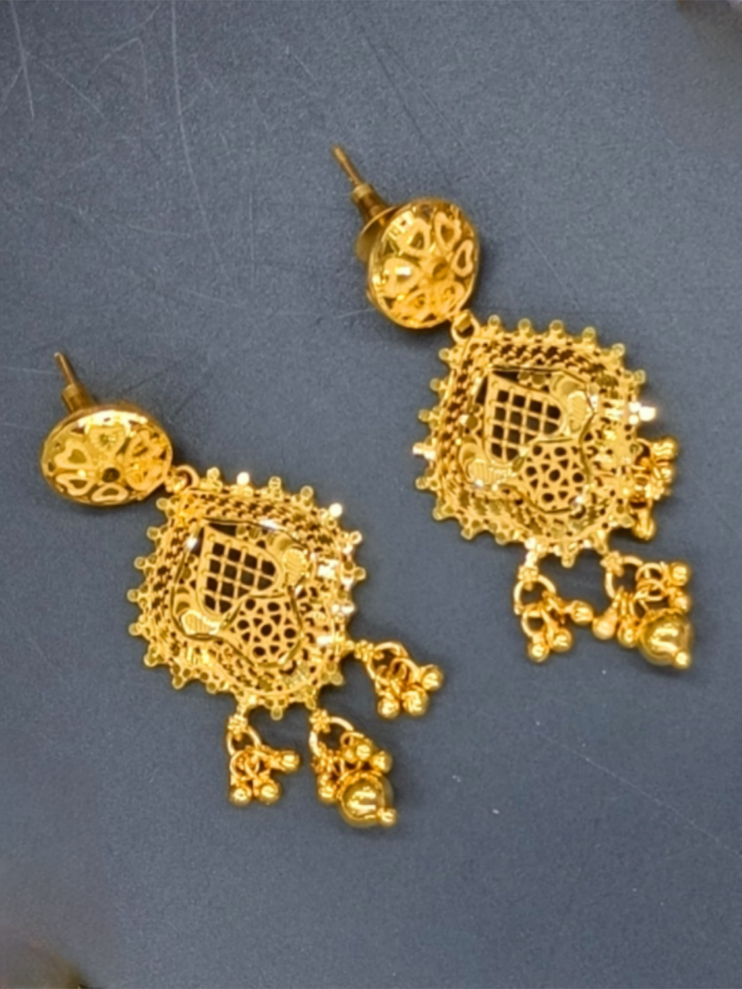 Leela 1 Gram Gold Plated Designer Maha-Rani Haar