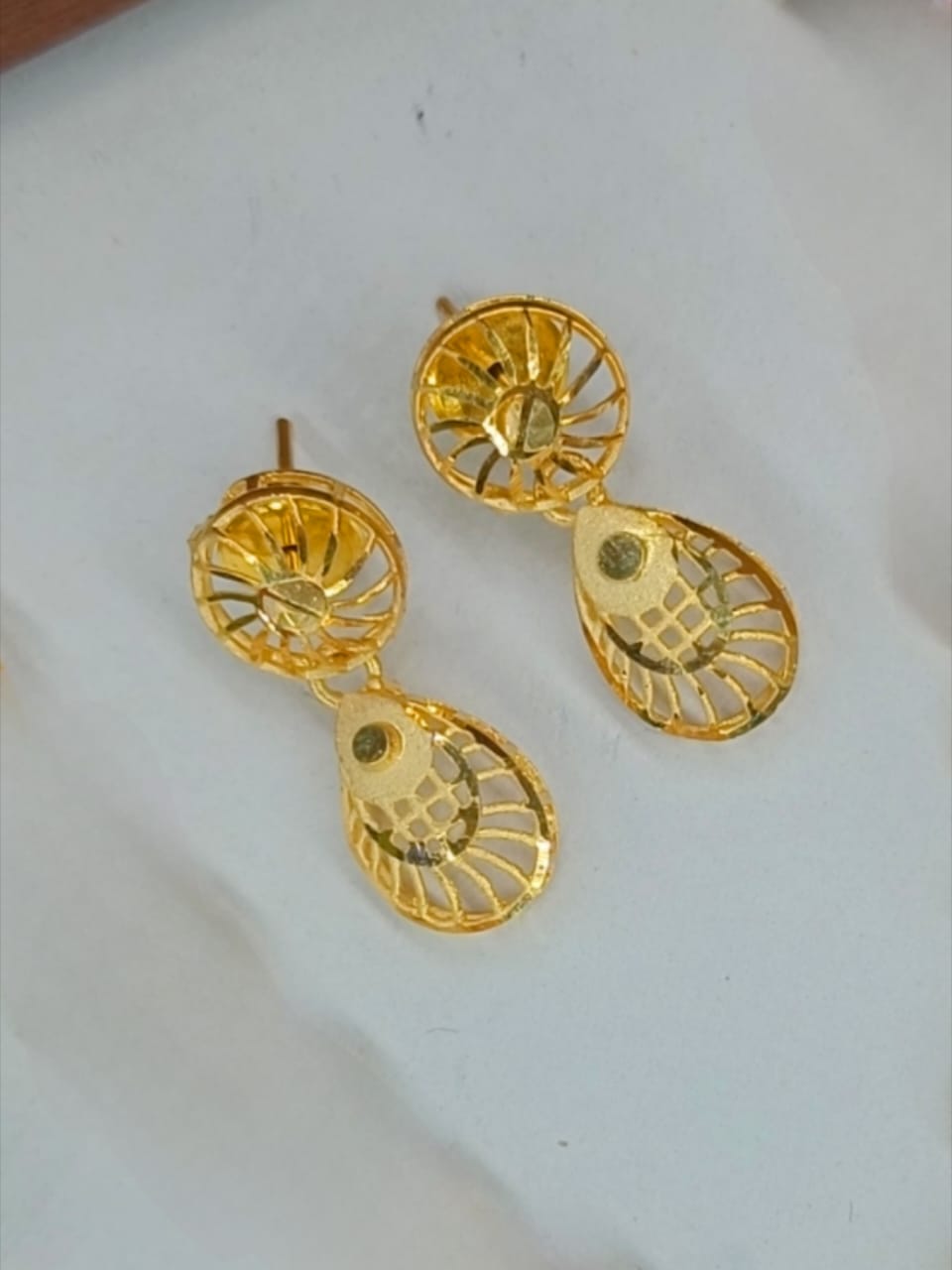 Pranavi 1 Gram Gold Plated Designer Turkish Necklace Set