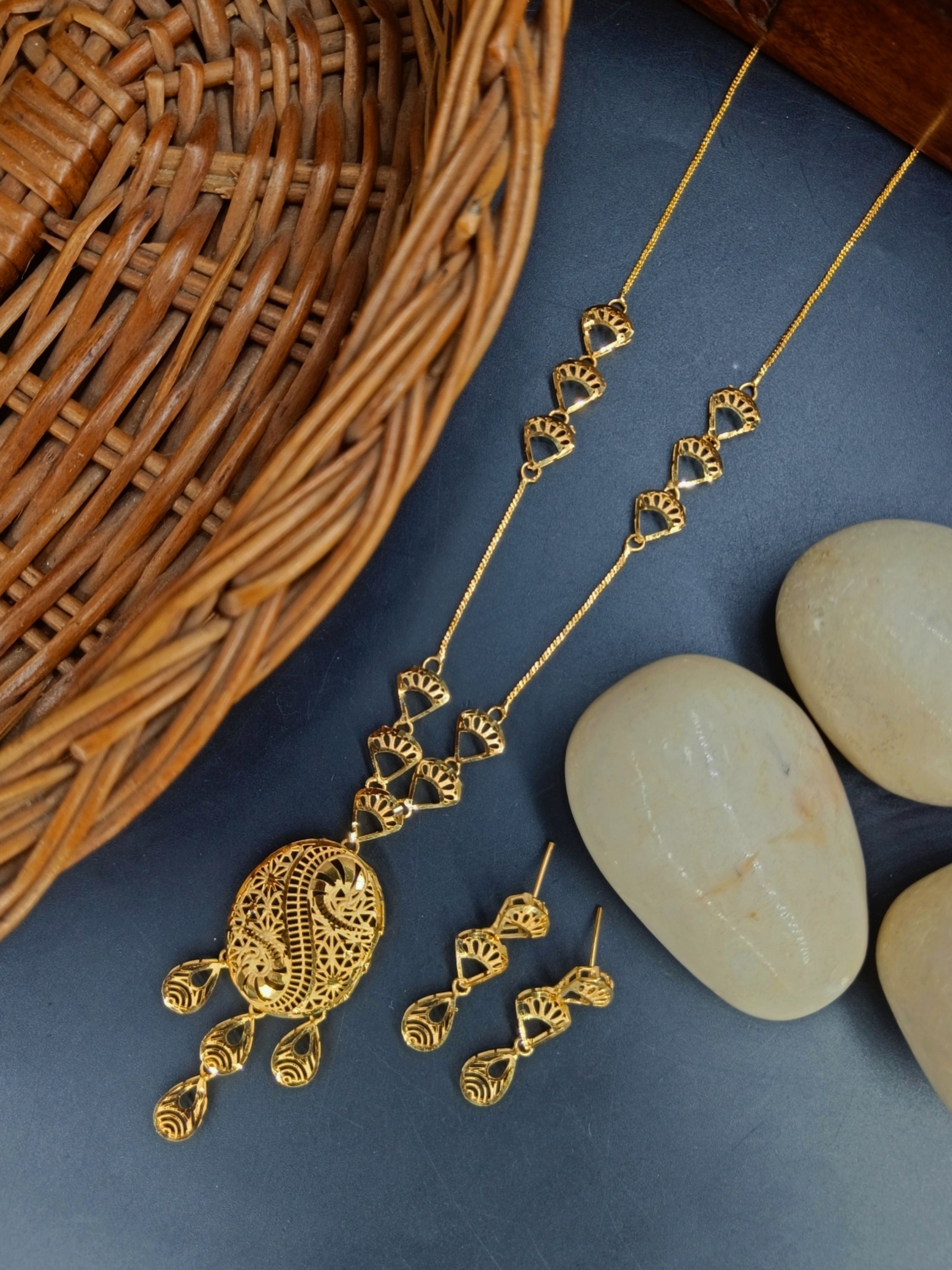 Kenora 1 Gm Gold Plated Chain Set