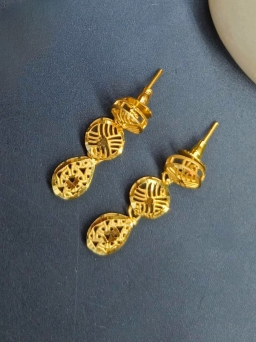 Aizal 1 Gm Gold Plated Chain Set