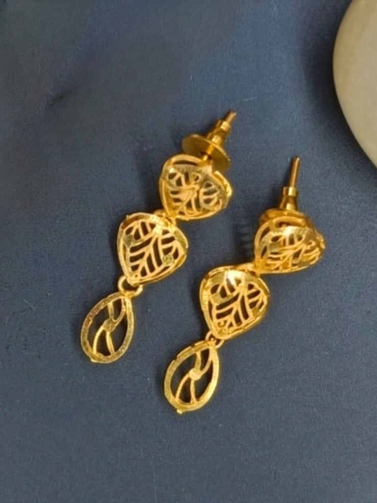 Kalesi 1 Gm Gold Plated Chain Set
