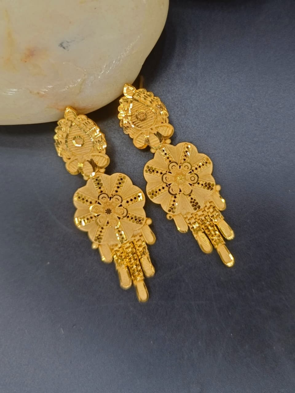Dhara  1 Gm Gold Plated Chain Set