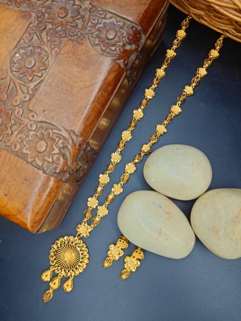 Acyuta Turkish Gold-Plated Necklace