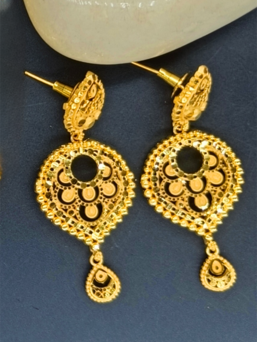 Kala 1 Gram Gold Plated Designer Fancy Necklace Set