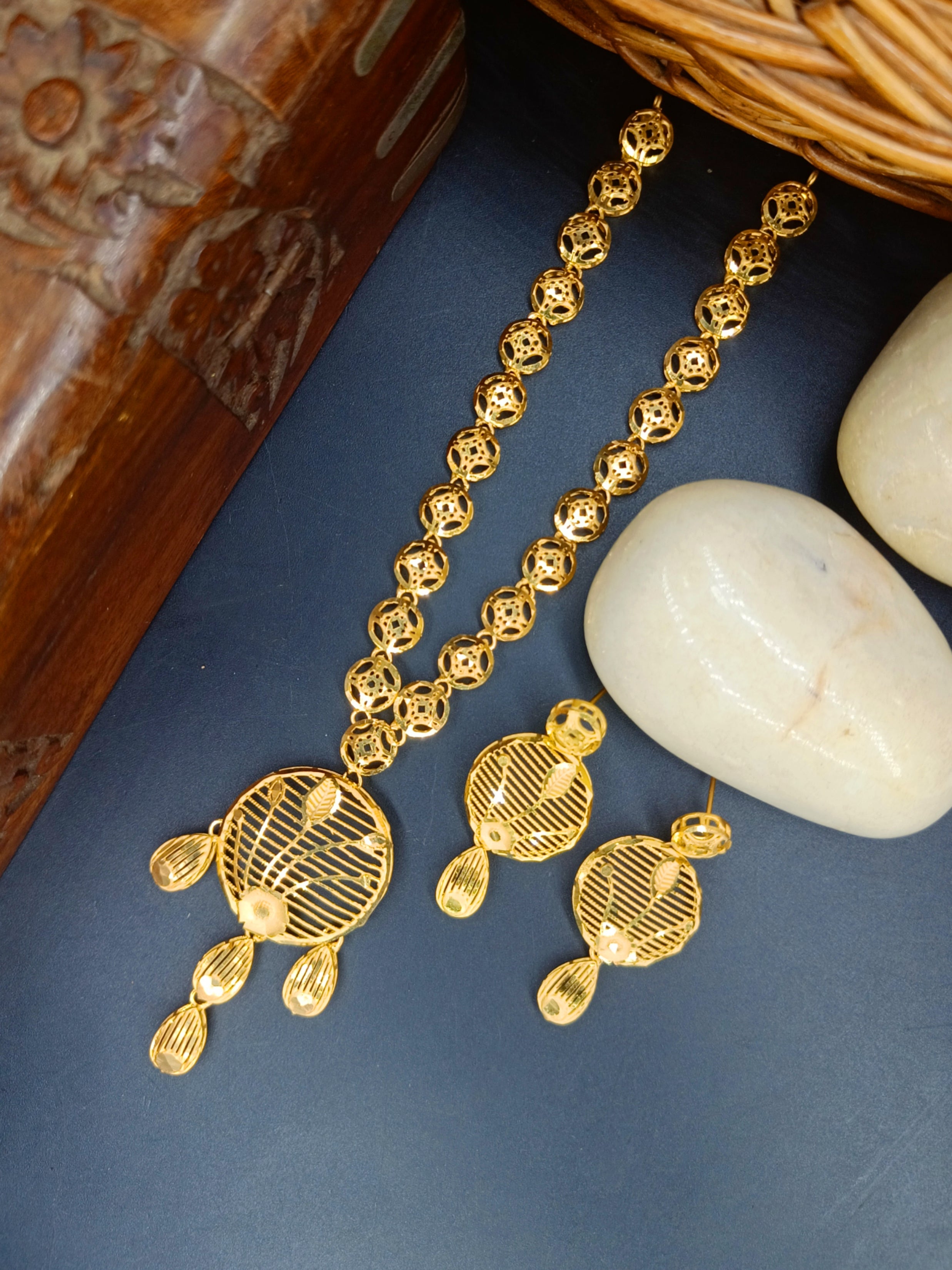 Shruti Turkish Gold-Plated Necklace