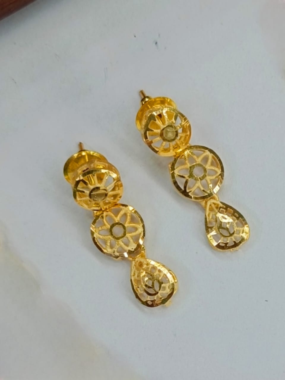 Nivedita 1 Gram Gold Plated Designer Turkish Necklace Set