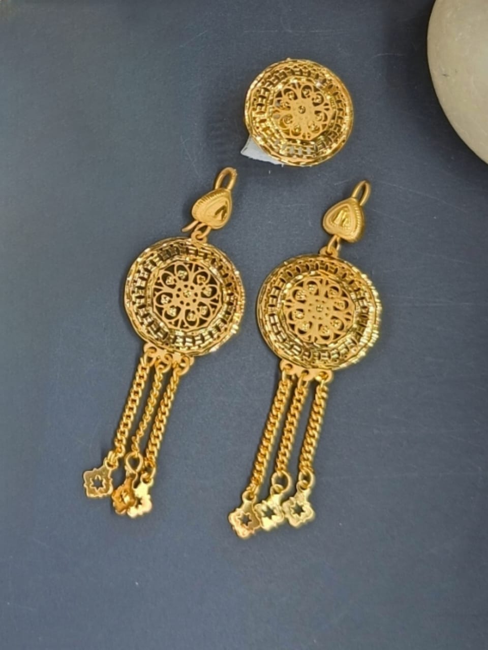 Alecia 1 Gm Gold Plated Chain Set