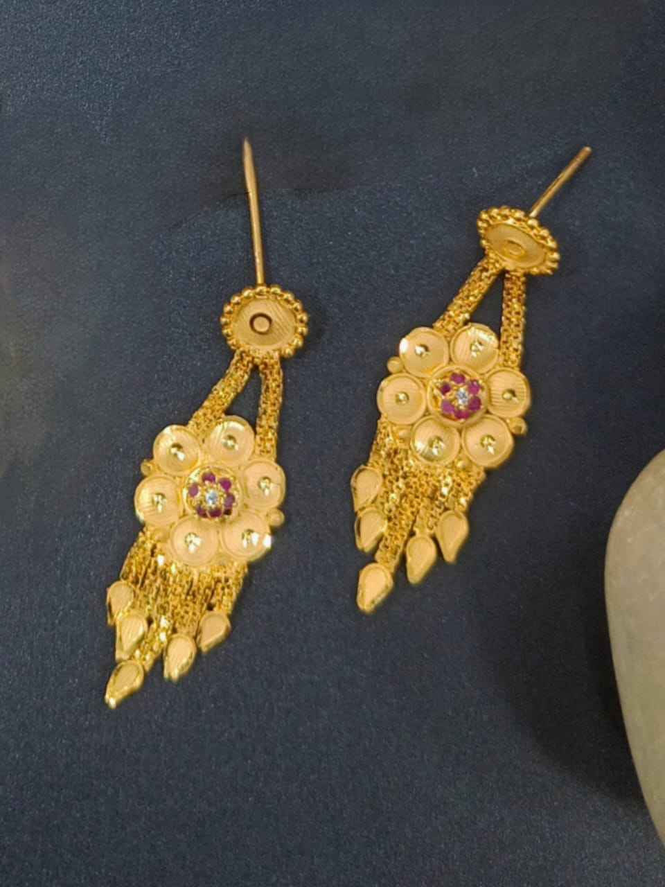 Ayana 1 Gram Gold Plated Designer AD Necklace Set
