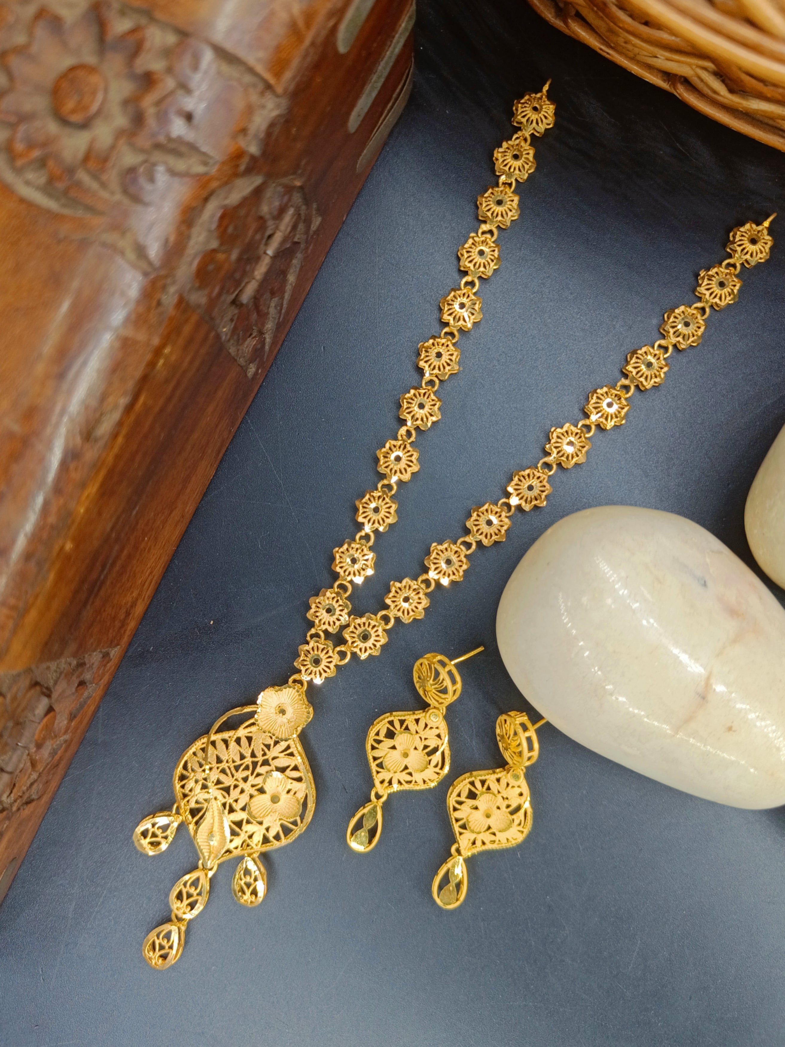Smita Turkish Gold-Plated Necklace
