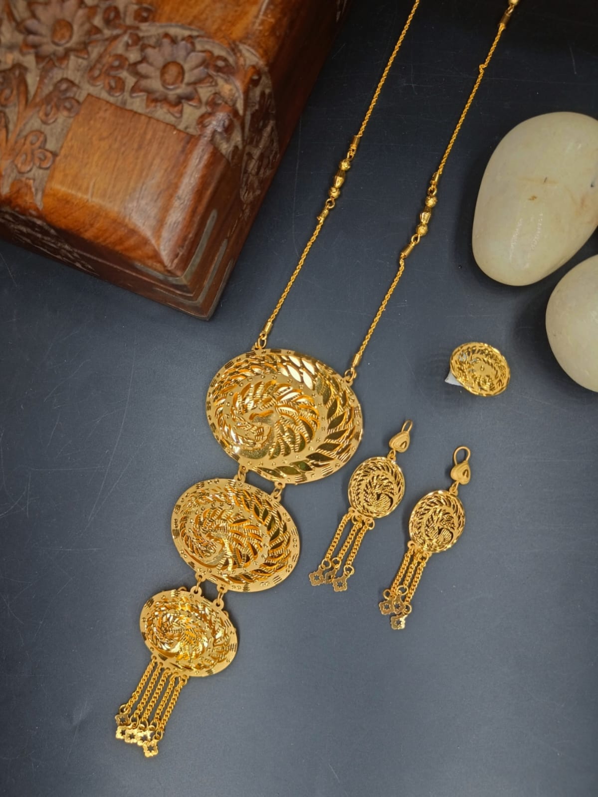 Alejandra 1 Gm Gold Plated Chain Set