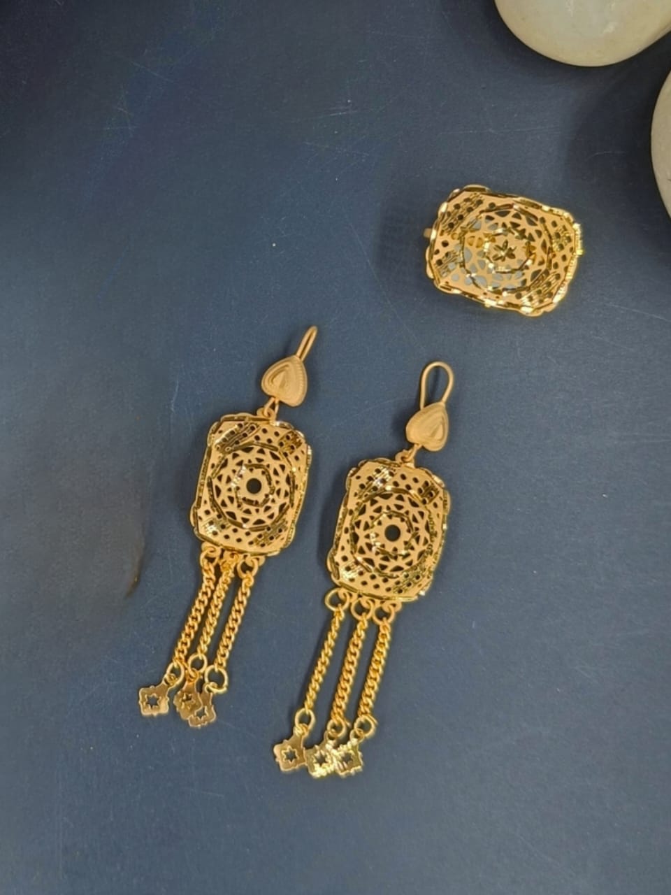 Alenna 1 Gm Gold Plated Chain Set