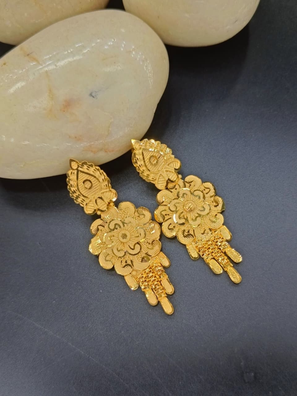 Bindiya  1 Gm Gold Plated Chain Set