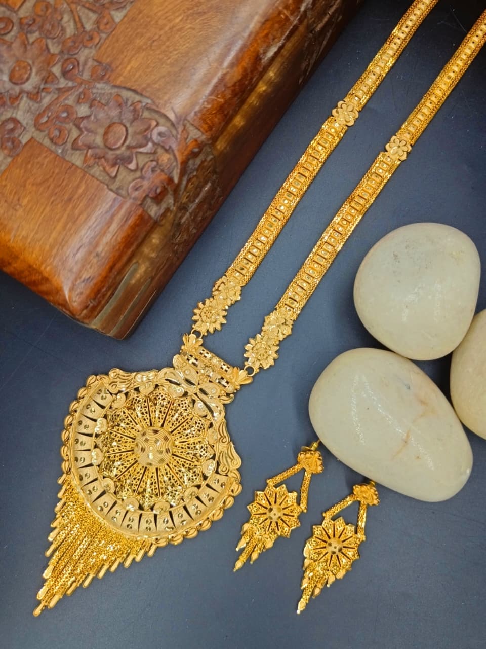 Chhaya FLower look, Premium Quality Rani har !