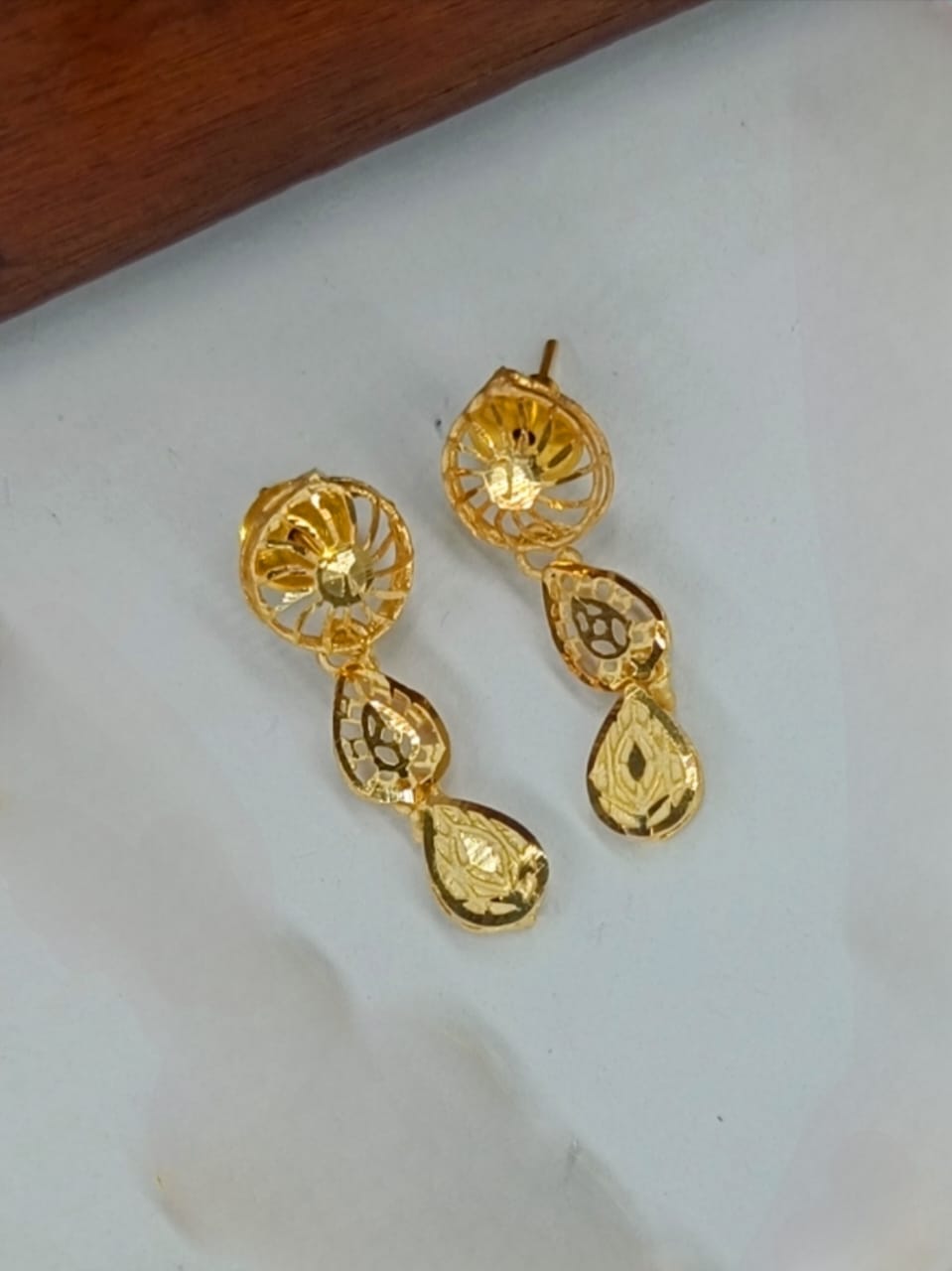 Padma 1 Gram Gold Plated Designer Turkish Necklace Set
