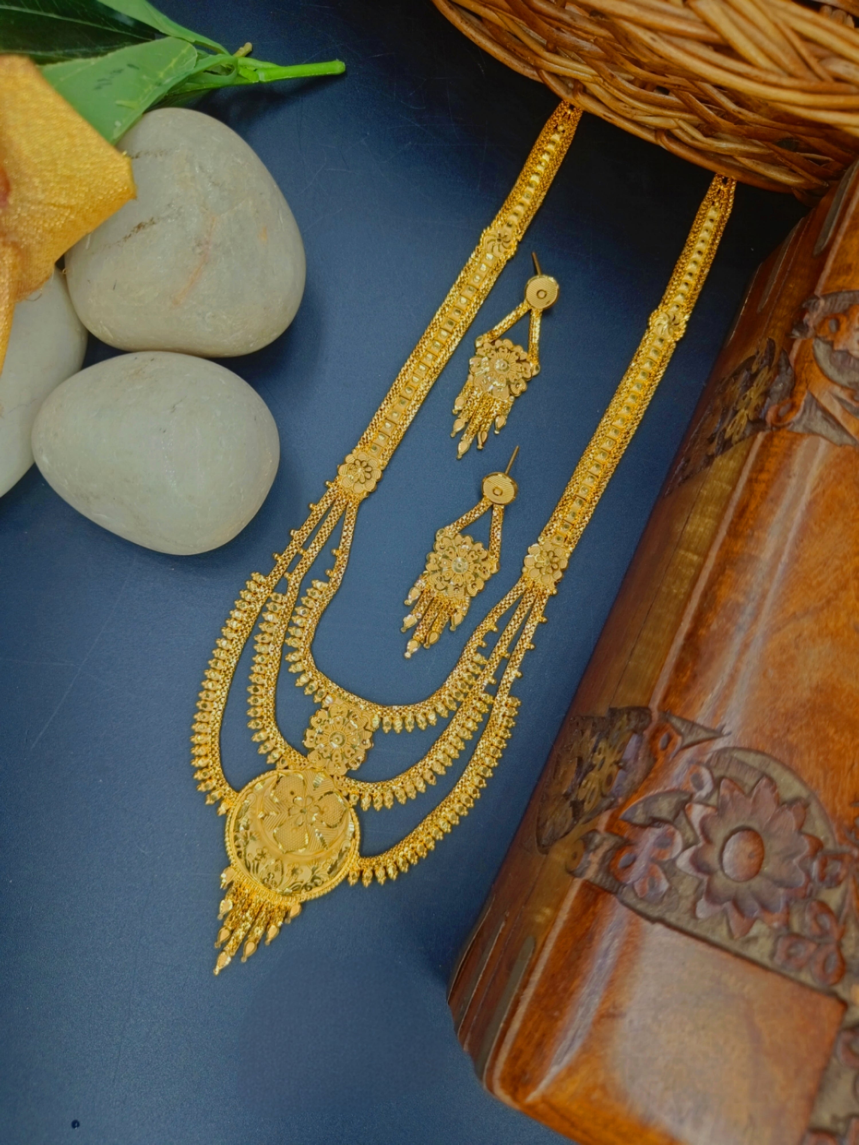 Rani Haar Design Gold Set Designs In 20 Grams 20 Gram Rani Haar