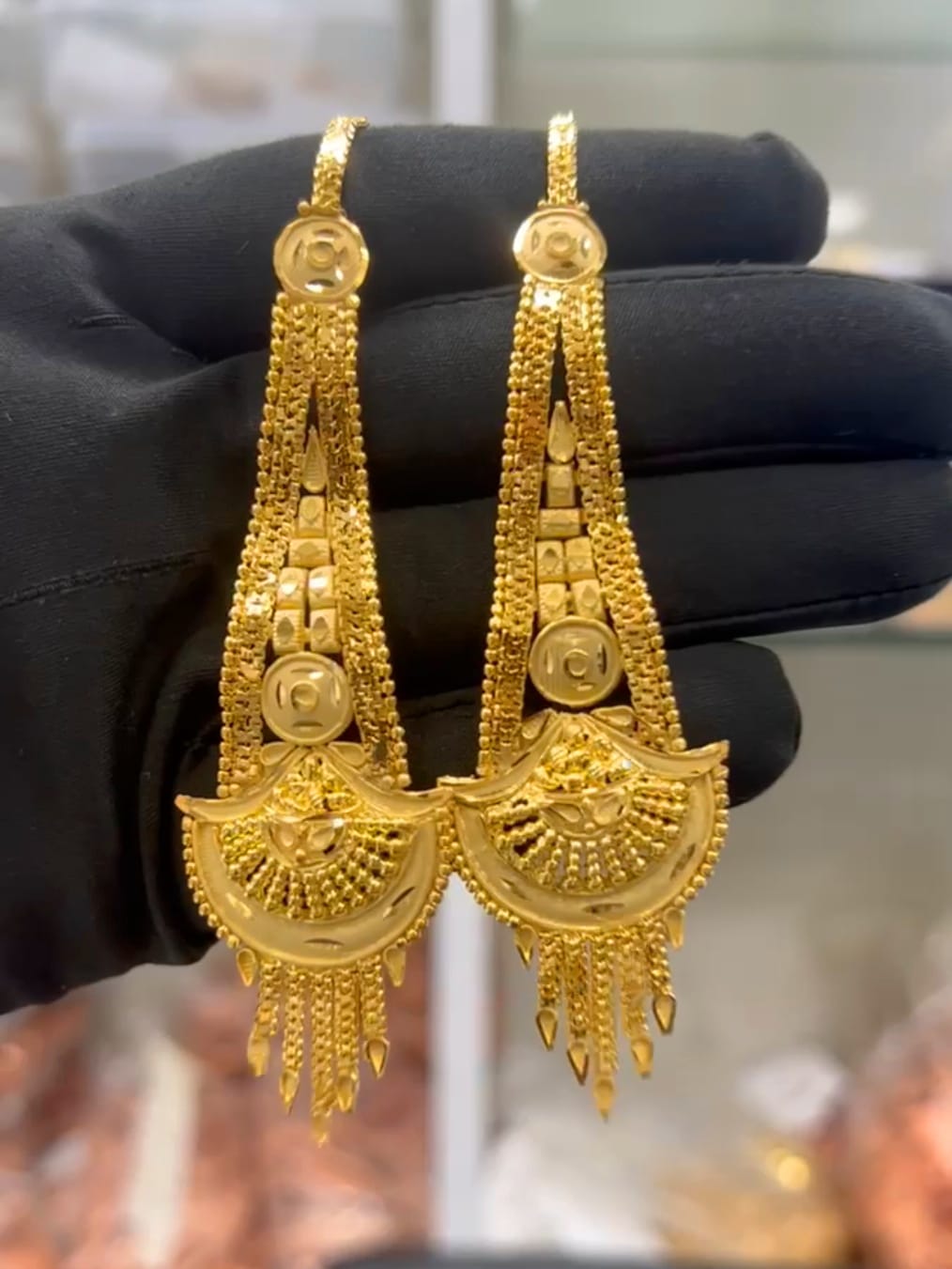 Madhuri 1 Gram Gold Plated Kan Sahara