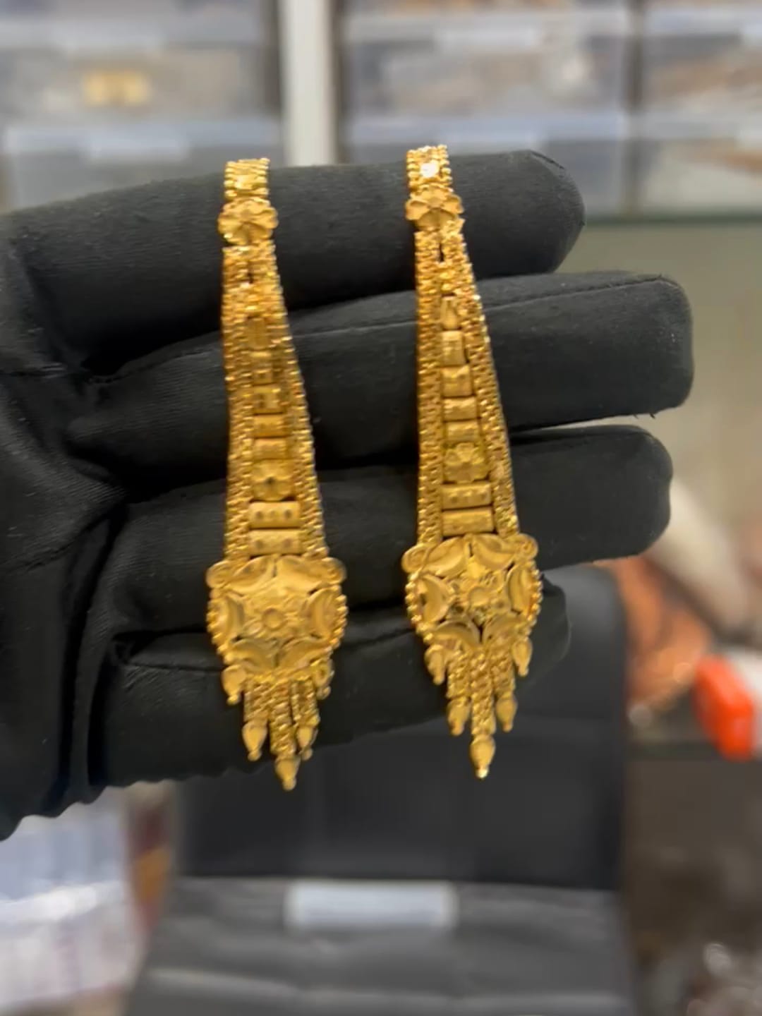 Chandra-Mukhi  1 Gram Gold Plated Kan Sahara