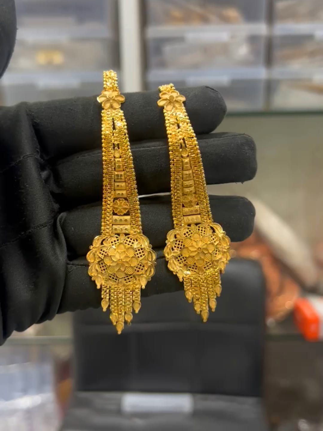 Karunamayi 1 Gram Gold Plated Kan Sahara