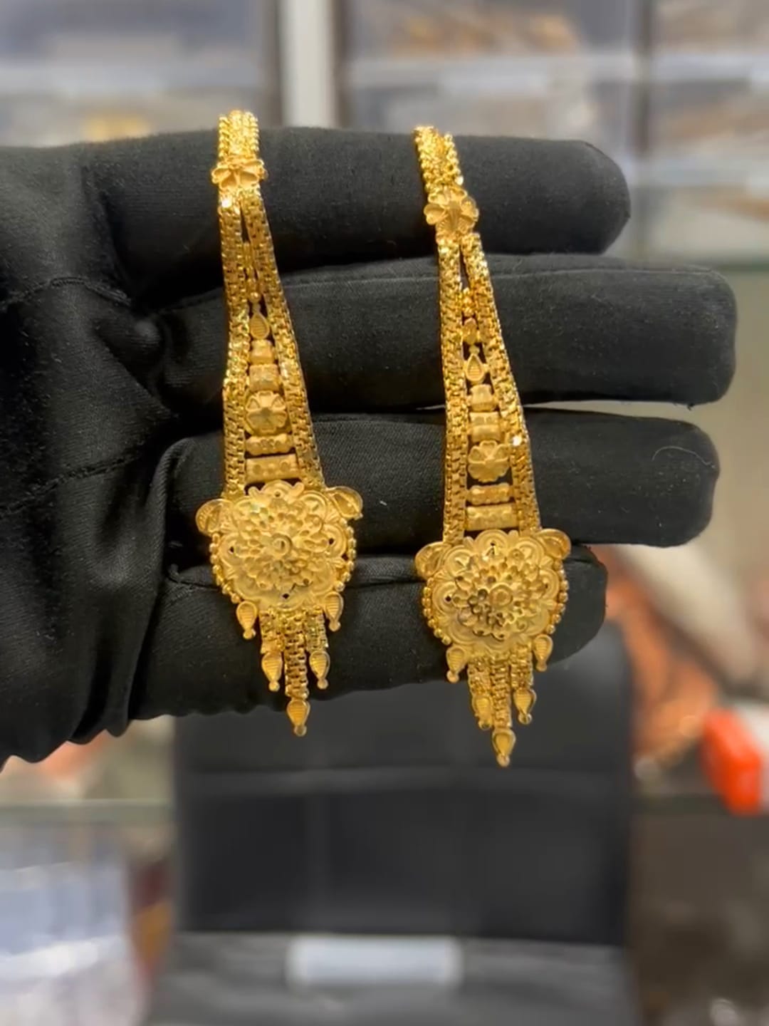Vrindavaneshwari  1 Gram Gold Plated Kan Sahara