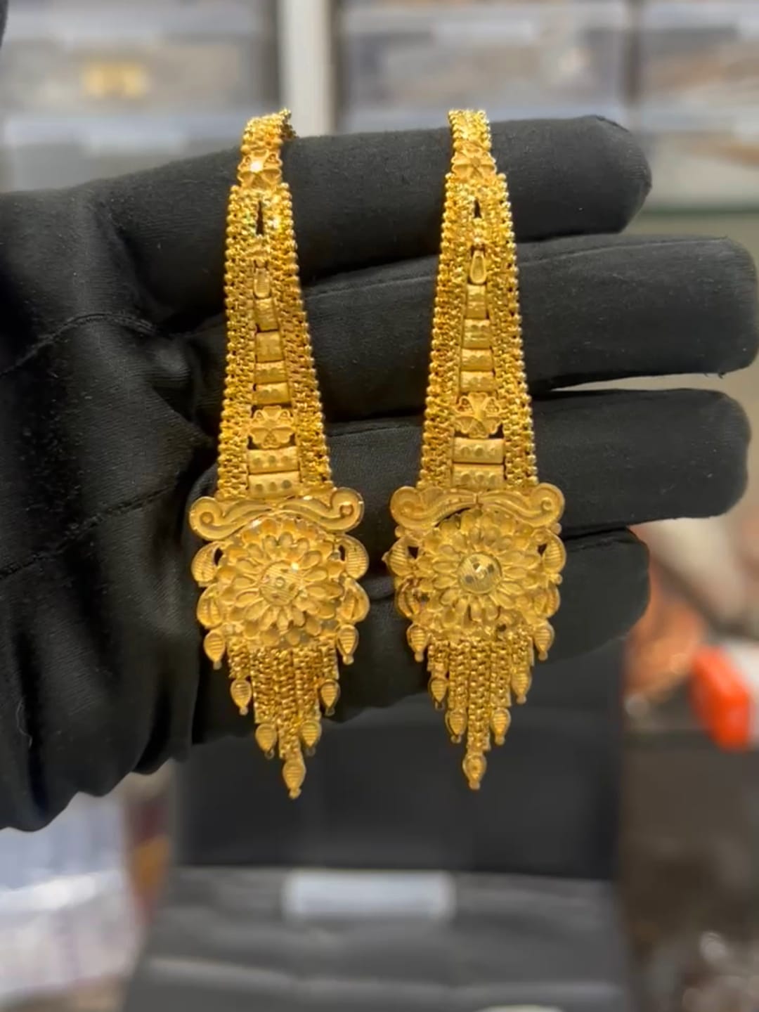 Lakshmana 1 Gram Gold Plated Kan Sahara
