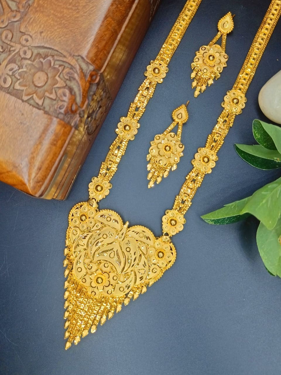 Uncompromising Style, Unbeatable Value, 1 Gram at a Time One Gram Gold Plated Rani Har