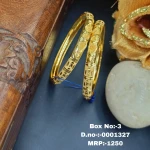 BX-3 One Gram Gold Foaming Women Bangles 0001327