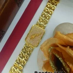 BX-45 One Gram Gold Foaming Designer Jaguar Bracelet 0000138