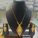 BX-57 One Gram Gold Foaming Chain Pendent Dokiya Set 0001574