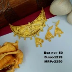 BX-50 One Gram Gold Foaming Designer Choker Set 0001219A