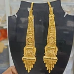 BX-56 One Gram Gold Foaming Designer Kanchain Earings 0001560