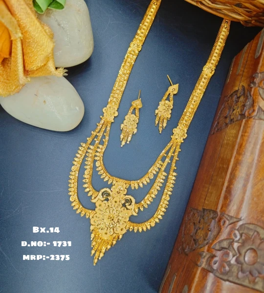 BX-14 One Gram Gold Foaming Designer Layer Rani Haar 0001731