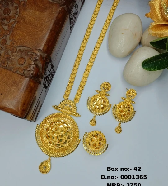 BX-42 One Gram Gold Foaming Rani Har Set 0001365