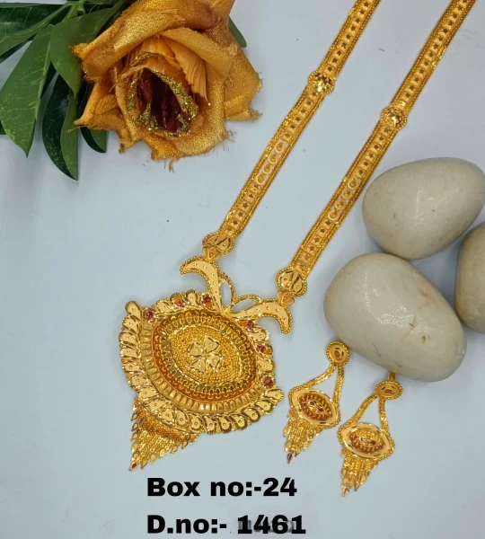 BX-24 One Gram Gold Foaming Rani Har Set 0001461