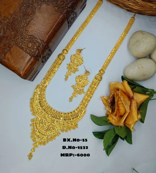 BX-55 One Gram Gold Foaming Designer Rani Har Set 0001532