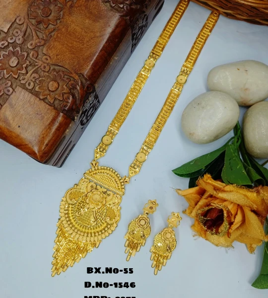 BX-55 One Gram Gold Foaming Designer Rani Har Set 0001546