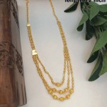 BX-16 One Gram Gold Foaming Designer Mala 0000061