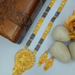 BX-27 One Gram Gold Foaming Designer Koli Mangalsutra 0001467