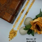 BX-27 One Gram Gold Foaming Designer Koli Mangalsutra 0001471