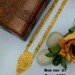 BX-27 One Gram Gold Foaming Designer Koli Mangalsutra 0001474