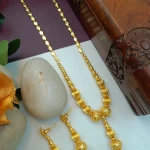 BX-17 One Gram Gold Foaming Designer Temple Jewellery 0000024