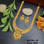 BX-36 One Gram Gold Foaming Dubai Rani Har Set 0001252A